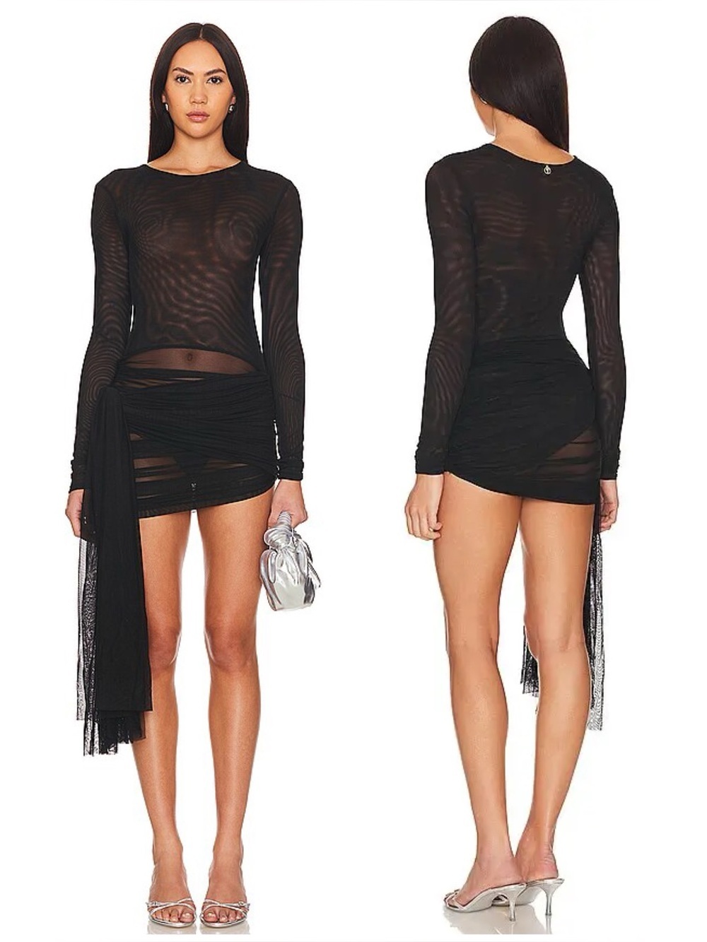 BANANHOT Aiden Dress in Black Size L